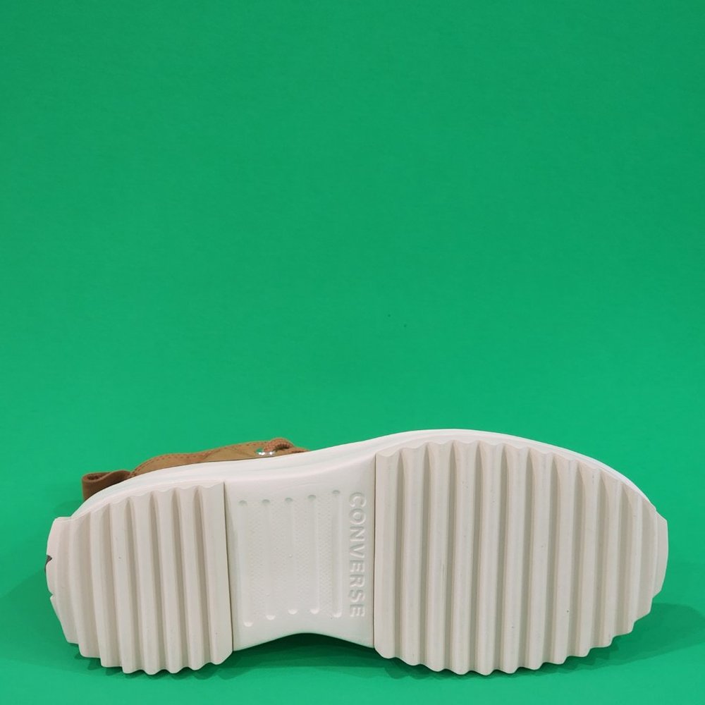 Converse Run Star Hike Hi Wheat Nubuck Leather Platform Sneakers 171666C NWT - Picture 4 of 6